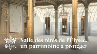 Salle des fêtes de lÉlysée un patrimoine à protéger [upl. by Aynnat827]