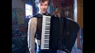 Martynas Levickis and his accordion [upl. by Yesak131]