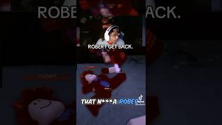 GET BACK ROBERT chaosatthebistro robloxshorts robloxfunnymoments yopattt robloxmemes shorts [upl. by Yrevi]