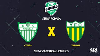 AO VIVO com imagens Avenida x Ypiranga  Gauchão 2024  10022024 [upl. by Nylinej]