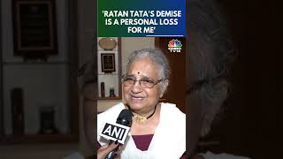 Ratan Tata Was A Legend Sudha Murty  Remembering Ratan Tata  N18S  CNBC TV18 [upl. by Scevour]