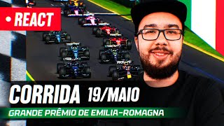 F1 REACT AO VIVO  GP DE ÍMOLA DE 2024 [upl. by Orrin450]