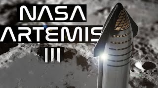 NASAs Artemis 3 Mission  SpaceX Blue Origin amp Dynetics Commercial Landers [upl. by Castro]