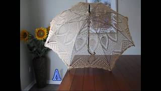 Crochet Lace Parasols By Ira Rott [upl. by Kane]