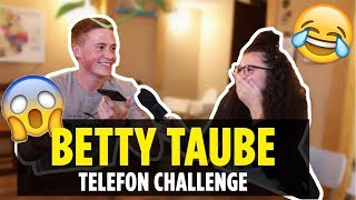 BETTY TAUBE Telefon Challenge [upl. by Leidag]