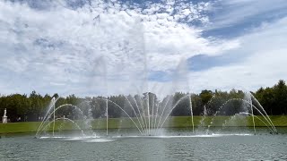 The Mirror Pool ’Dancing’ Fountain Le Bassin du Miroir in Versailles France 👑⛲️ 🤩 [upl. by Cutty544]