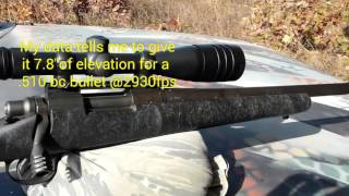 260 Remington VTR 526 yards [upl. by Grizel]