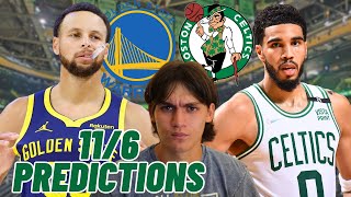 NBA PREDICTIONS amp BEST BETS 116 [upl. by Nobile]