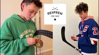 Best Ways To Tape Your Hockey Stick [upl. by Weylin]