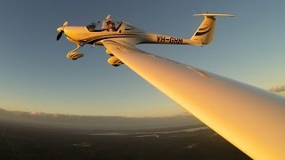 Gliding at Caboolture  Diamond Super Dimona Motor Glider [upl. by Ryle15]