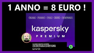 🎁 Il MIGLIORE antivirus al mondo 🛡️ Kaspersky PREMIUM in PROMO [upl. by Dulcle]