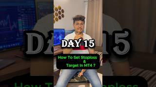 Part 1 How to set stoploss amp Target in forex trading Mt4 mt4 mt5 trading xauusd forex viral [upl. by Bibah53]