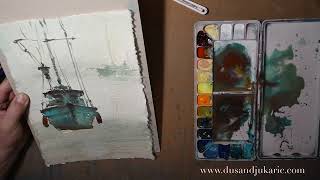 Dusan Djukaric Watercolour Artist [upl. by Aynor]