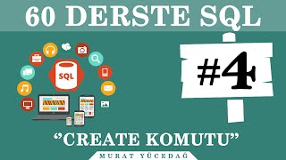 SQL Ders 4 Create Komutu [upl. by Shelley]