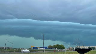 Minneapolis Severe Thunderstorm  Strong Winds  Flash Flooding  Mammatus Clouds  82621 [upl. by Dorena]