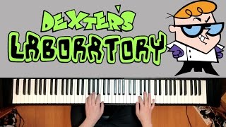 Dexters Laboratory  Main Theme  Piano Solo [upl. by Pack]