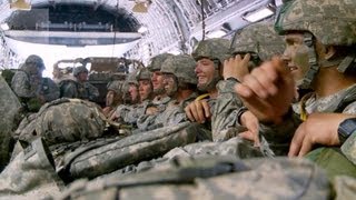 US Paratroopers and Indian Paratroopers Load C17 [upl. by Nekial]