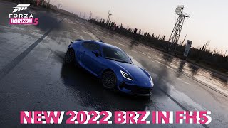 New 2022 Subaru BRZ in FH5 [upl. by Laamaj]