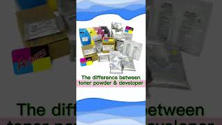 The difference between toner powder and developer [upl. by Nnylyaj703]