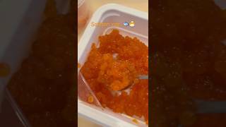 Salmon Roe sushi food salmon roe [upl. by Crompton509]