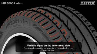 Zeetex HP3001 vfm  Ultra High Performance Tire  Zeetex Tires [upl. by Rabma287]