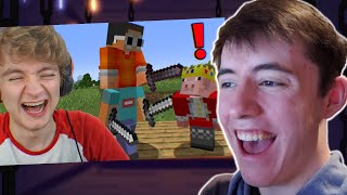 REACTION To Tommyinnit Minecrafts Funniest YouTuber Talent Show [upl. by Ellenor]