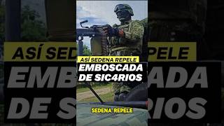 😱 ¡Así Repelen la EMBOSCADA los SOLDADOS MEXICANOS 😱 “De Sicarios”🇲🇽☠️shorts mexico military [upl. by Ainoloppa]