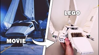 Building STAR WARS Imperial Shuttle with LEGO [upl. by Atteynod]