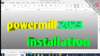 powermill 2023 full installation without error for any query 8470843098 [upl. by Eislrahc]