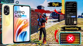 Oppo A38 Free Fire SensitivityDpiHeadshot Settings [upl. by Cummins]