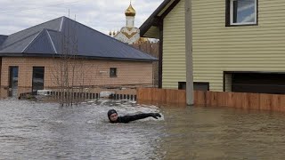 В Кургане и области изза наводнения объявлена эвакуация [upl. by Thorne597]