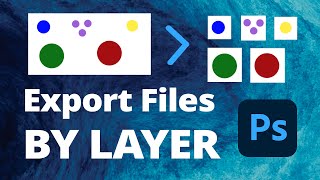 Photoshop • Export Layers as Files [upl. by Ellenig]