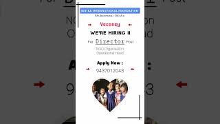 Hiring Now‼️Call Soon 🤙 jobsearch shorts viraljob job hiring career vacancy bhubaneswarjobs [upl. by Trilbee468]