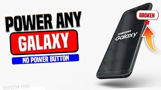 Turn On Any Samsung Without Using Power Button  Turn on android phone with a Broken Power Button [upl. by Castora]