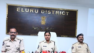 Eluru Sp Mery Prashathi IPS Press Meet  Traffic Diversion  Eluru Police  Ap Smart News [upl. by Iahcedrom]