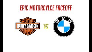 Epic BMW vs Harley Davidson Showdown Police Motorcycles Face Off [upl. by Ormond]