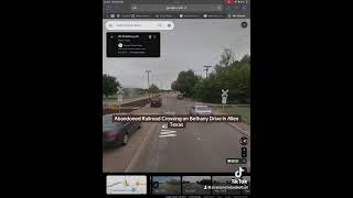 Abandoned Railroad Crossing on Bethany Drive in Allen Texas [upl. by Cyrus]