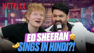 Ed Sheeran’s NEWEST SINGLE SONG Ft Chak Chak Dhoom Orchestra 🎸🥁  TheGreatIndianKapilShow [upl. by Asle878]