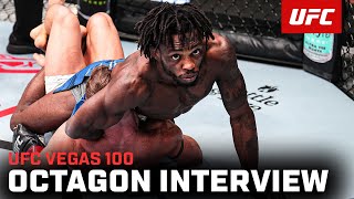 DaMon Blackshear Octagon Interview  UFC Vegas 100 [upl. by Ahsenyt]