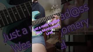 Wes Montgomery Cmaj7 Line guitarlesson jazz wesmontgomery godinguitars guitarist guitarplaying [upl. by Ahsiuqat]