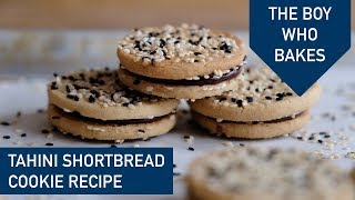 Tahini Shortbread Recipe  The Boy Who Bakes [upl. by Aizahs472]