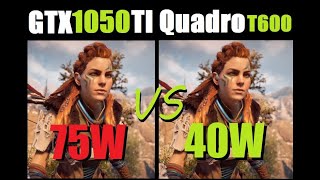 Nvidia GTX 1050Ti vs Quadro T600 Test in 4 Games  2022 [upl. by Acnoib]