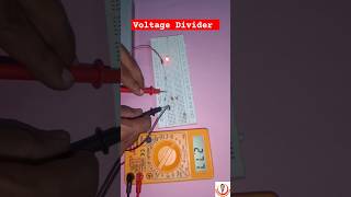 🚨 Voltage Divider using Resistors Voltagedivider resistor techeducation learnelectronics tech [upl. by Nelda869]