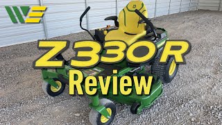 John Deere Z330R Zero Turn Mower Review [upl. by Crofton]