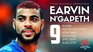 Earvin NGapeth Top 20 Magic Plays  VNL  2018 [upl. by Nalyad]