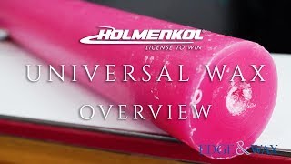 Holmenkol Universal Wax Overview [upl. by Nicole975]