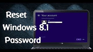 Reset HP Laptop Windows 81 Password Easily Work for HPDellASUS [upl. by Athalla187]