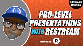 Captivate Your Audience Create Prolevel Presentations with Restream Studio [upl. by Emelen]