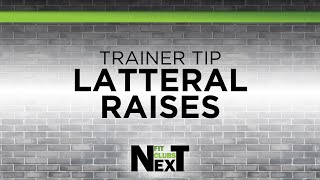 I feel my neck During a Lateral Raise How to Properly Performa a Lateral Raise to Get Big Shoulders [upl. by Sirehc]