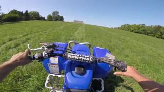 Riding new Yamaha Blaster [upl. by Raney]